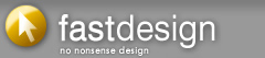 Fast Design Web Design Logo